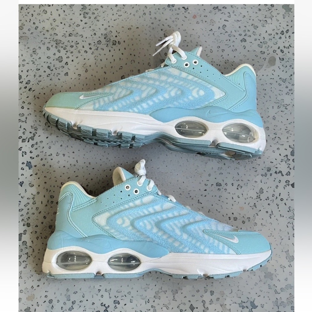 Nike US 11.5 Men's Ocean Blue White Retro Mesh Runner Air Max TW Next Nature NIB